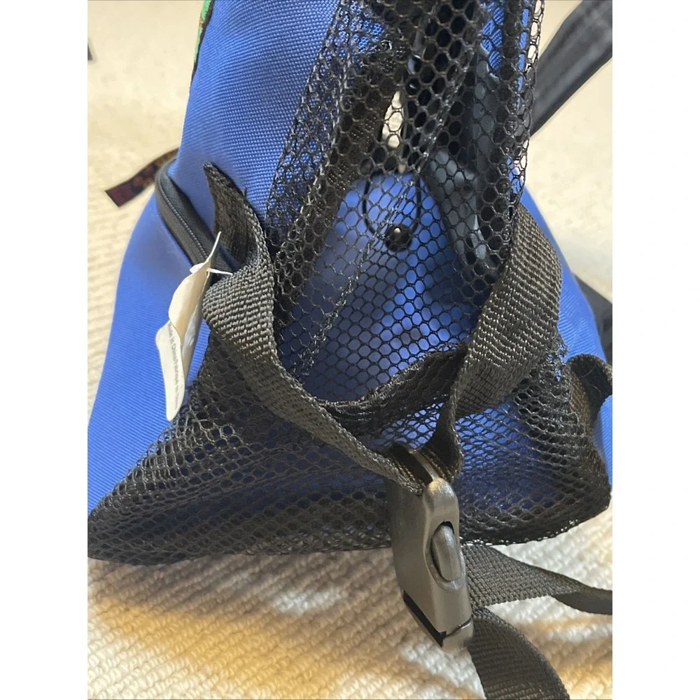 Outward Hound Pet-A-Roo Dog Front Carrier Size SMALL Blue Soft Carrier NEW